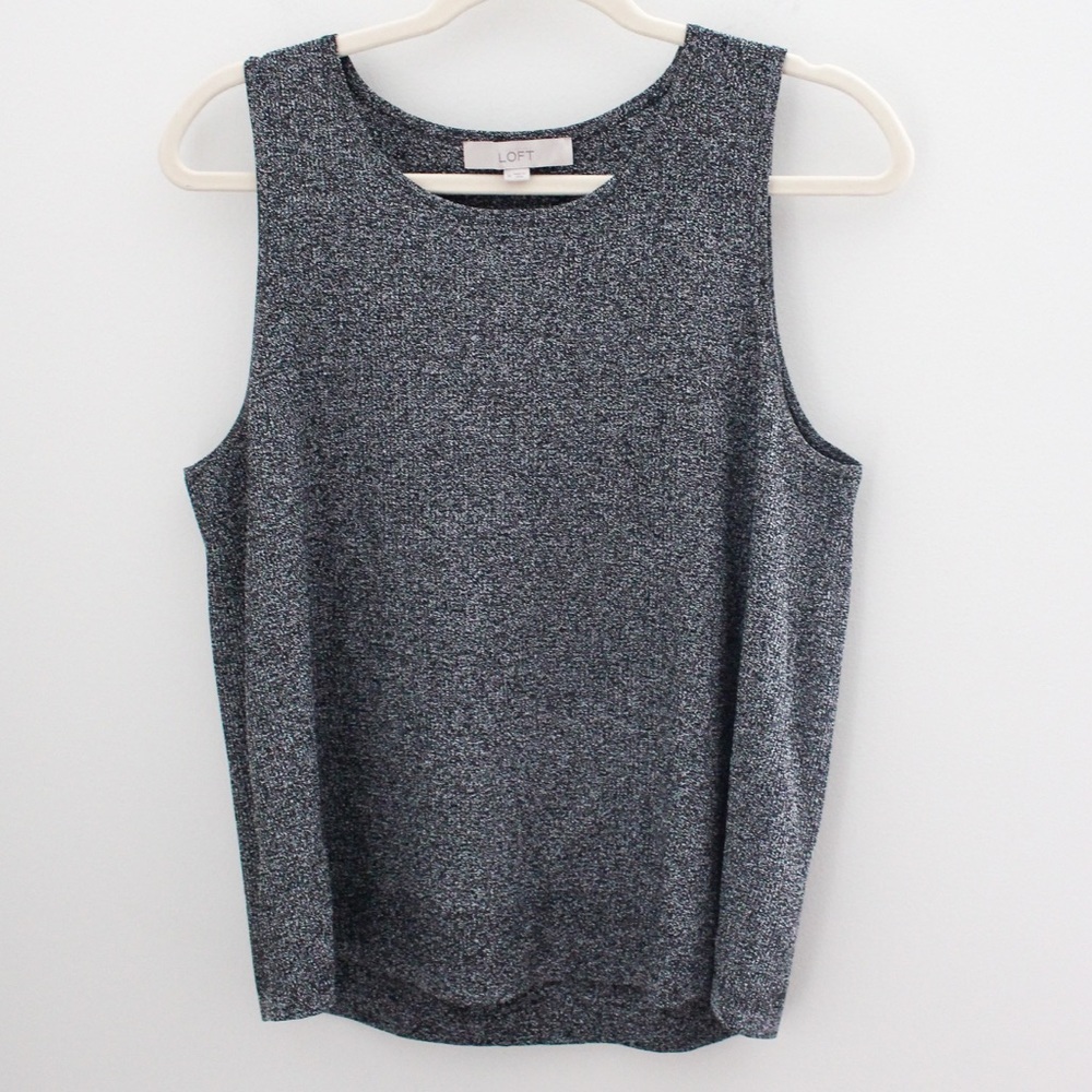 3/$20 LOFT Women’s Tank Top Grey M